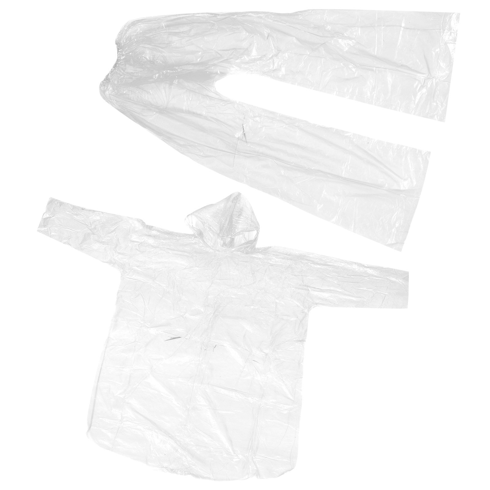 Emergency Poncho Rain - Conjunto de poncho impermeable con capucha,