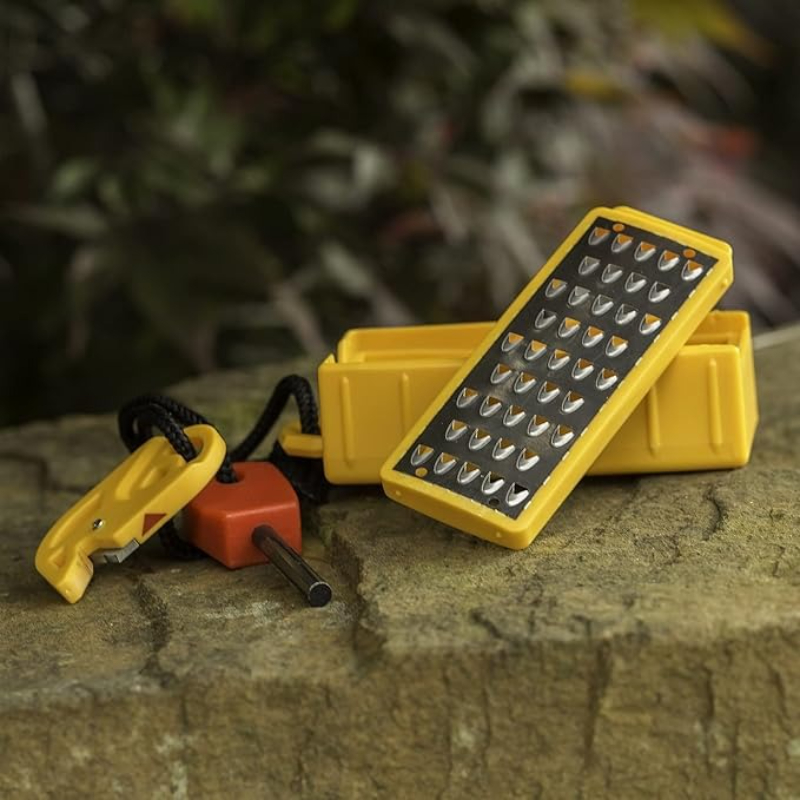 Magnesium Fire Starter - Tinder Maker ligero con arrancador de