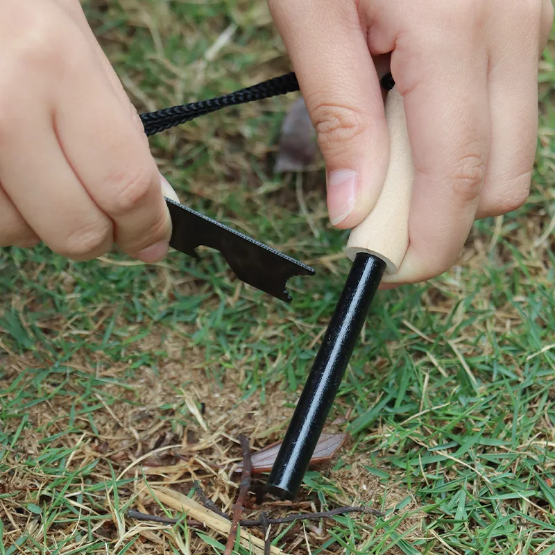 Nueva pedernal portátil para e - Magnesium Fire Starter reseña y precio