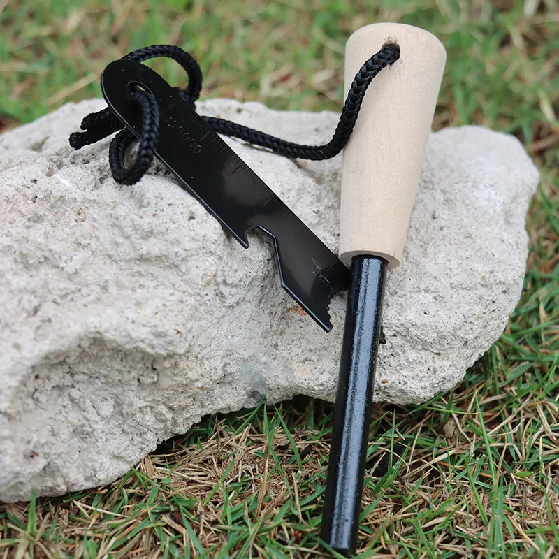 Nueva pedernal portátil para e - Magnesium Fire Starter reseña y precio
